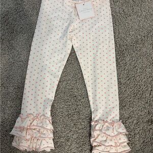 SweetHoney Pink Polka Dot Leggings